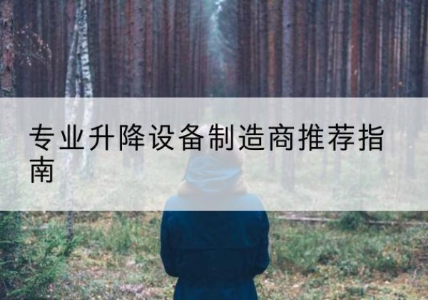 柳南电动剪叉升降平台厂家-专业升降设备制造商推荐指南